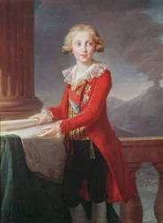 Porträt von Franz I. der Beiden Sizilien